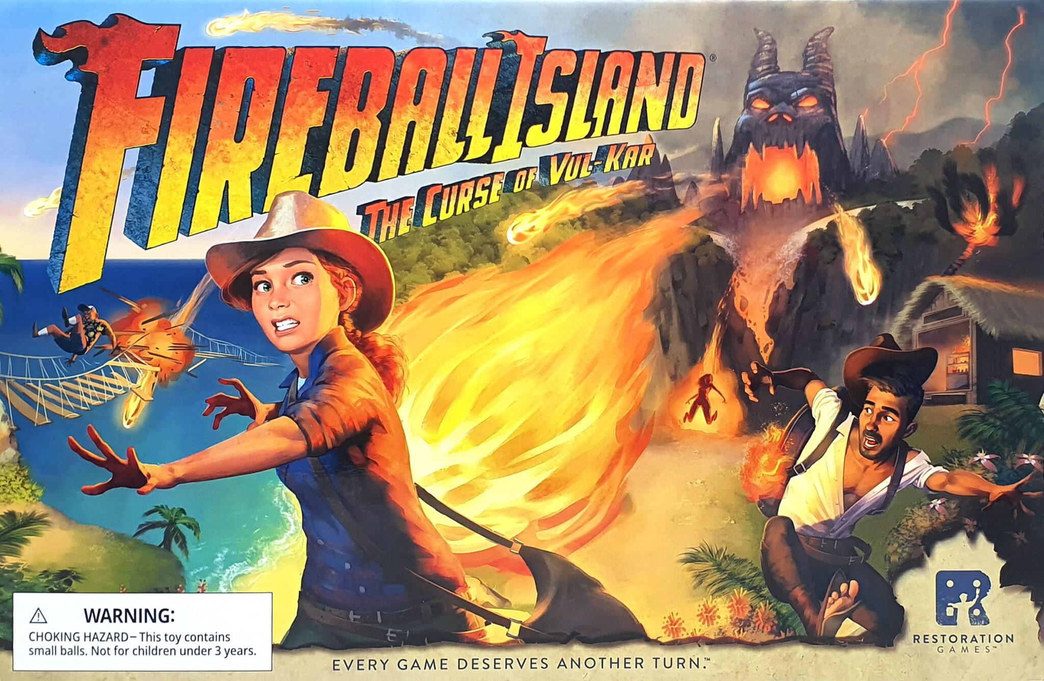 Fireball Island: The Curse of Vul-Kar – Draughts London